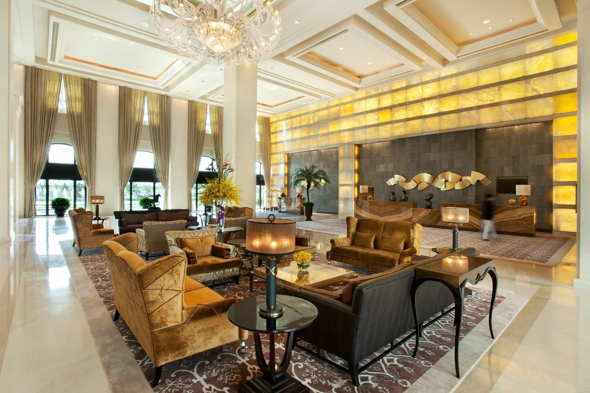 Tianjin Goldin Metropolitan Polo Club Hotel Xiqing İç mekan fotoğraf